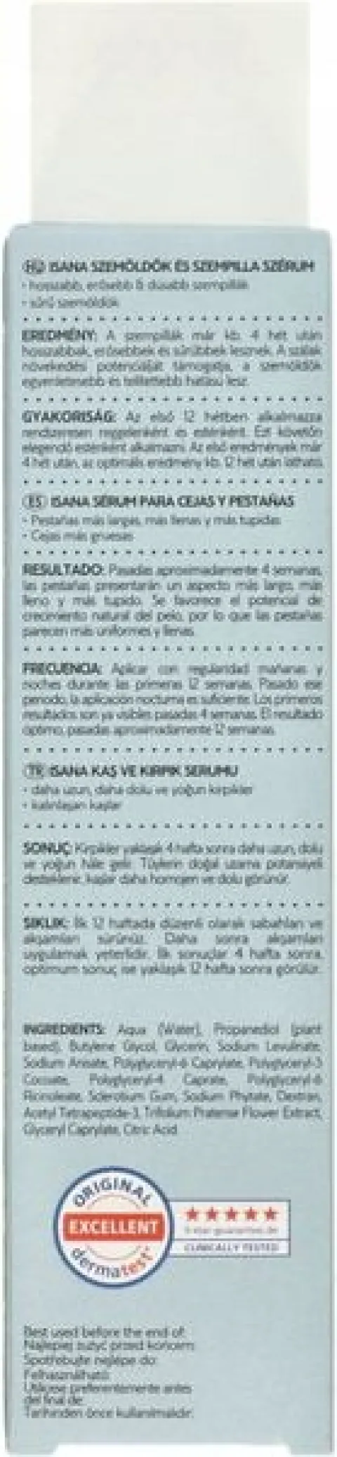 ISANA SERUM DO BRWI I RZĘS 6 ML