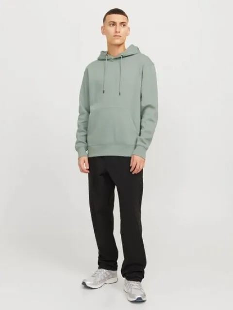Jack&Jones męska bluza z kapturem JJESTAR BASIC SWEAT HOOD NOOS 12208157 ICEBERG GREEN S
