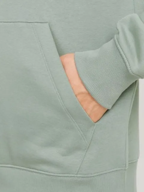 Jack&Jones męska bluza z kapturem JJESTAR BASIC SWEAT HOOD NOOS 12208157 ICEBERG GREEN M