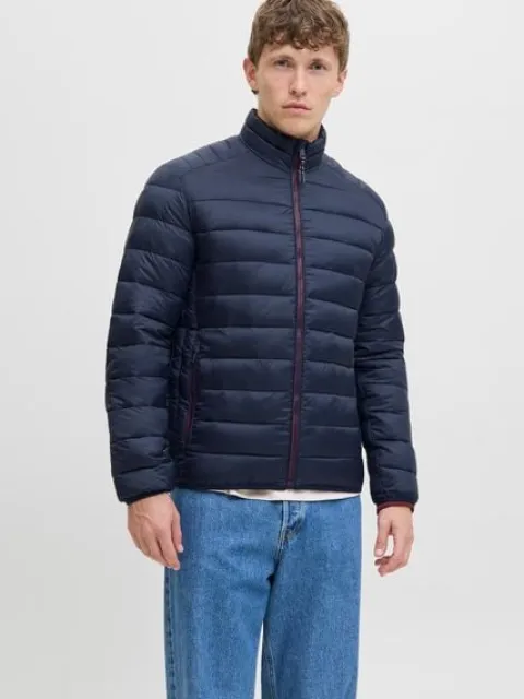 Jack&Jones męska kurtka puchowa JJEBRADLEY LIGHT PUFFER COLLAR NOOS 12280971 SKY CAPTIN M