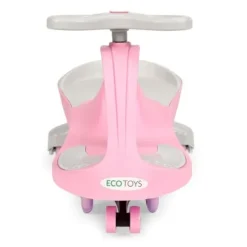 Jeździk grawitacyjny pojazd dla dzieci koła LED różowy ECOTOYS