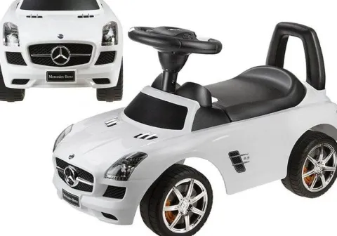 Jeździk Mercedes-Benz SLS AMG Biały