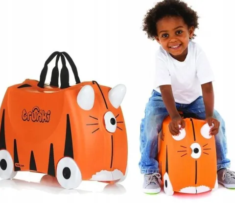 Jeździk walizka TRUNKI - jeżdżąca walizeczka 2w1