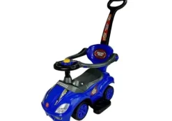 Jeździk z Pchaczem Mega Car 3w1 Niebieski
