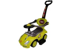 Jeździk z Pchaczem Mega Car 3w1 Żółty