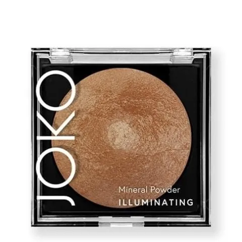 JOKO Puder Spiekany Mineral Illuminating 06 Dark Bronze 1szt