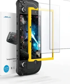 JSAUX 2x Matowe szkło ochronne - prosta instalacja Steam Deck / OLED