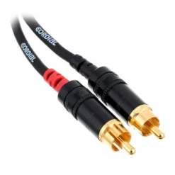 Kabel audio sygnałowy 2x RCA Cinch XLR 1,5m REAN Neutrik Cordial CFU 1.5 MC