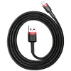 Kabel Baseus Cafule Lightning 1m 2.4A Nylonowy DO iPhone iPad Ładowanie
