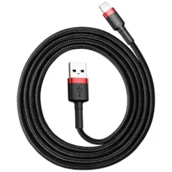 Kabel Baseus Cafule Lightning 2m Nylonowy DO iPhone i iPad Ładowanie