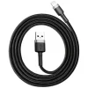 Kabel Baseus Cafule Lightning 1m 2,4A Nylonowy DO iPhone iPad Ładowanie