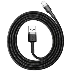 Kabel Baseus Lightning 0.5m 2.4A Nylonowy DO iPhone Ładowanie i Transfer