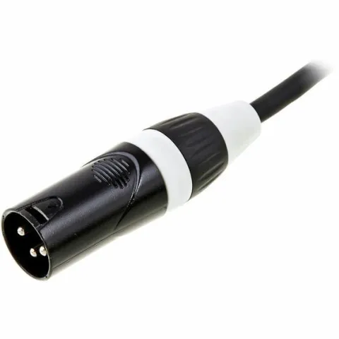 Kabel DMX do świateł oświetlenia XLR 3 m 110 Ohm 3pin Stairville PDC3CC
