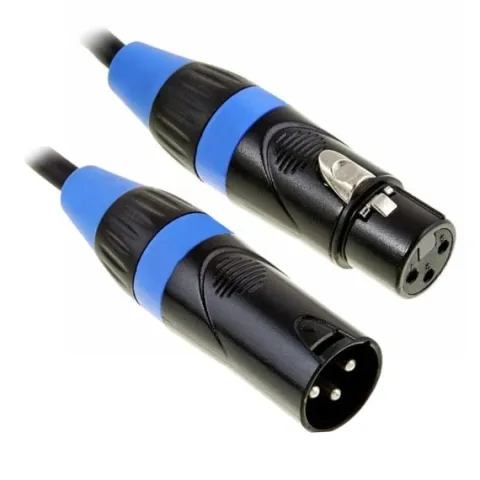 Kabel DMX Stairville PDC3CC 3-pin XLR 20m Profesjonalny 110 Ohm Czarny