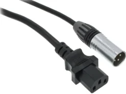 Kabel hybrydowy zasilająco-sygnałowy mikrofonowy XLR IEC 5m the sssnake