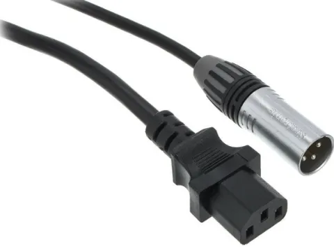 Kabel hybrydowy zasilająco-sygnałowy mikrofonowy XLR IEC 10m the sssnake