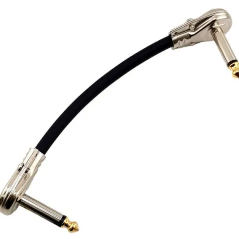 Kabel instrumentalny sygnałowy JACK 6,3mm 20 cm