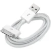 KABEL PRZEWÓD ŁADOWARKA USB DO IPHONE 4 4s IPOD IPAD 1 2 3 dł.1m