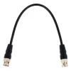 Kabel przewód antenowy BNC 0,25 m czarny 50 Ohm RG58 pro snake