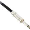 Kabel przewód głośnikowy mono JACK 6,3 mm 1,5 m Szary the sssnake PPS1015