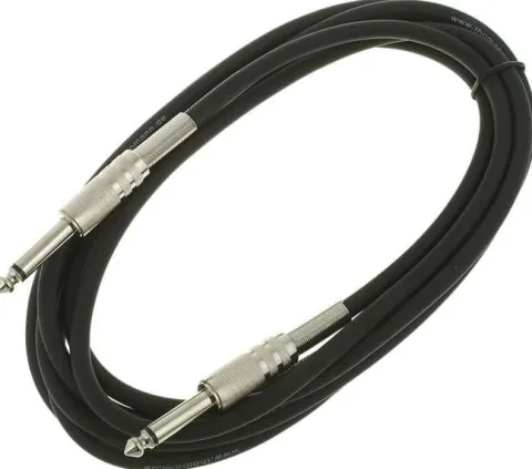 Kabel przewód instrumentalny mono JACK 6,3 mm 3 m 0,22 mm AWG24 the sssnake