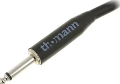 Kabel przewód instrumentalny mono JACK 6,3 mm 3 m Czarny the sssnake GKP3