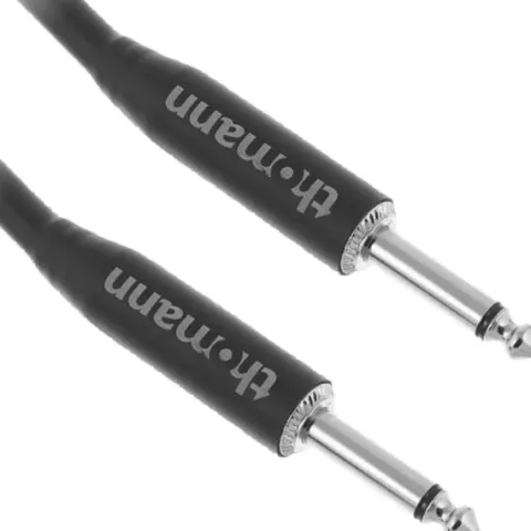 Kabel przewód instrumentalny mono JACK 6,3 mm 3 m Czarny the sssnake GKP3