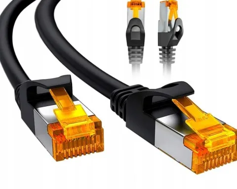 KABEL SIECIOWY INTERNETOWY LAN ETHERNET PATCHCORD RJ45 S/FTP 10Gb CAT6a 20M