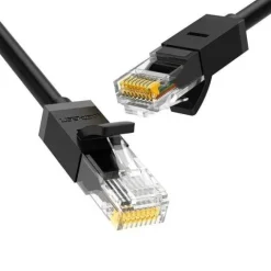 Kabel sieciowy UGREEN NW102 Ethernet Cat.6 3m Czarny RJ45