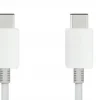 Kabel typ C - typ C biały 1m 2A