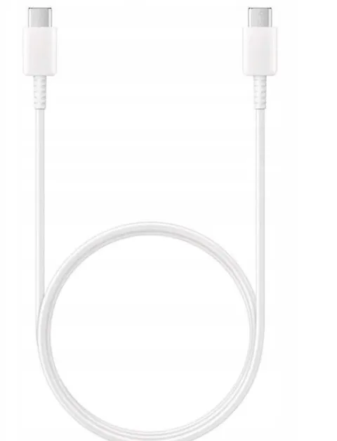Kabel typ C - typ C biały 1m 2A