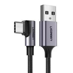 Kabel USB-C UGREEN US284 1m Kątowy Quick Charge 3.0 DO Ładowania
