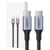 Kabel USB-C UGREEN US316 100W 2m Szybkie Ładowanie i Transfer Czarny