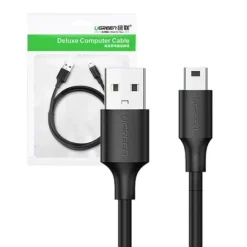 Kabel USB UGREEN US132 Mini USB 1.5m Ładowanie i Dane Czarny