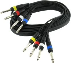 Kabel wieloparowy multicore audio 4x Jack 6,3 mm 3 m the sssnake MPP4030