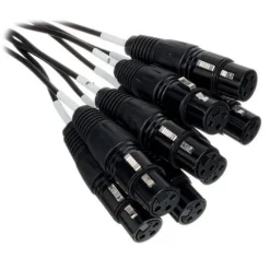 Kabel wieloparowy multicore audio mikrofonowy 8x XLR 5 m the sssnake