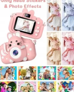 KAMERA DLA DZIECI APARAT FOTOGRAFICZNY CYFROWY 1080P HD EKRAN 2,0CALA 32GB