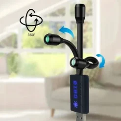 Kamera kamerka szpiegowska WiFi draVires IP mini USB + naklejka