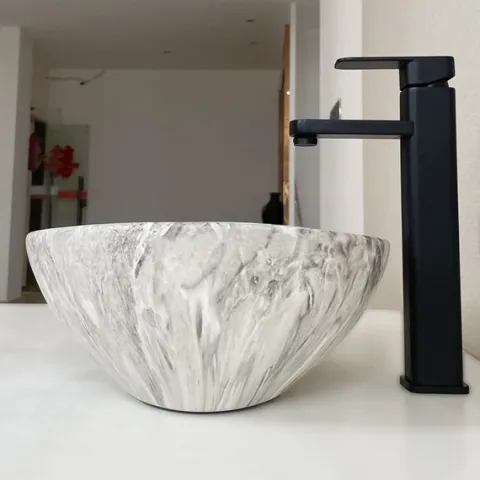 KAMIENNA UMYWALKA NABLATOWA STAWIANA CERAMICZNA ELEGANCKA