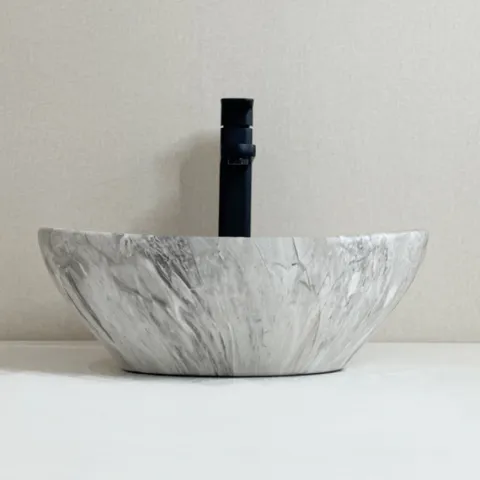 KAMIENNA UMYWALKA NABLATOWA STAWIANA CERAMICZNA ELEGANCKA
