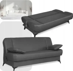 Kanapa sofa Sara ekoskóra rozkładana wersalka spania łóżko Family Meble