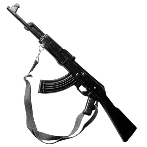 Karabin Gumowy Ak-47 z Pasem