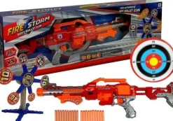 Karabin na Piankowe Strzałki z Tarczą Obrotowy Cel 66 cm