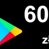 Karta Google Play 60 zł Kod Prepaid Klucz Android