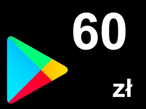 Karta Google Play 60 zł Kod Prepaid Klucz Android