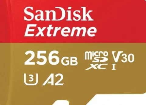 Karta pamięci SANDISK Extreme microSDXC 256GB