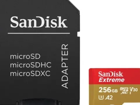 Karta pamięci SANDISK Extreme microSDXC 256GB