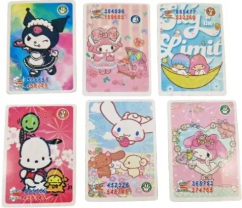 KARTY KUROMI BOOSTER BOX 288 KART 36 SASZETEK MEGA ZESTAW SANRIO