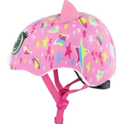 Kask juniorski C-PREME ASTRO CAT Pink 48-52 cm