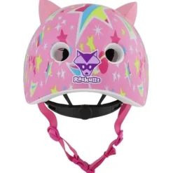 Kask juniorski C-PREME ASTRO CAT Pink 48-52 cm